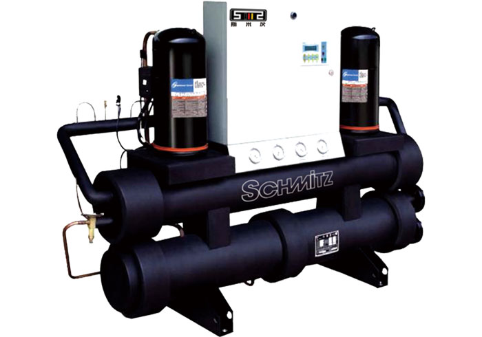 污水源熱泵可供暖、空調，一機多用